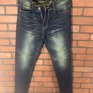 Men’s Hyper Denim skinny jeans size 32 dark blue